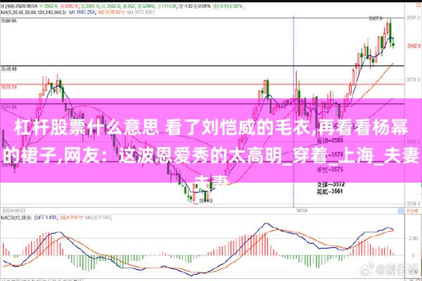 杠杆股票什么意思 看了刘恺威的毛衣,再看看杨幂的裙子,网友：这波恩爱秀的太高明_穿着_上海_夫妻