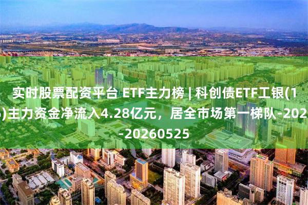 实时股票配资平台 ETF主力榜 | 科创债ETF工银(159116)主力资金净流入4.28亿元，居全市场第一梯队-20260525