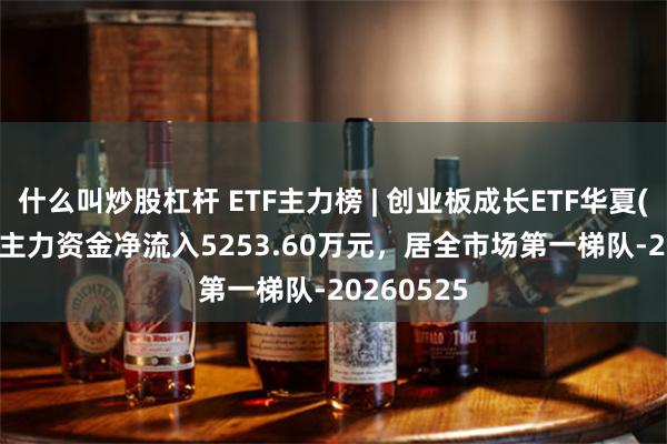 什么叫炒股杠杆 ETF主力榜 | 创业板成长ETF华夏(159967)主力资金净流入5253.60万元，居全市场第一梯队-20260525