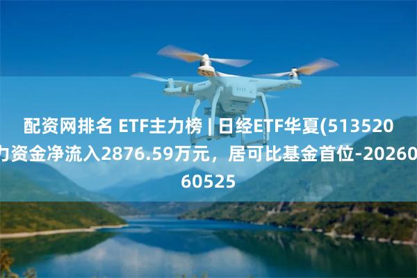 配资网排名 ETF主力榜 | 日经ETF华夏(513520)主力资金净流入2876.59万元，居可比基金首位-20260525