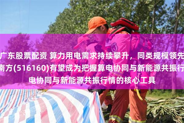 广东股票配资 算力用电需求持续攀升，同类规模领先的新能源ETF南方(516160)有望成为把握算电协同与新能源共振行情的核心工具