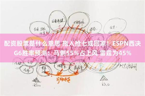 配资股票是什么意思 拖入抢七或回家！ESPN西决G6胜率预测：马刺55%占上风 雷霆为45%
