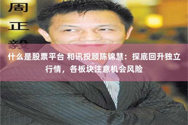 什么是股票平台 和讯投顾陈锦慧：探底回升独立行情，各板块注意机会风险