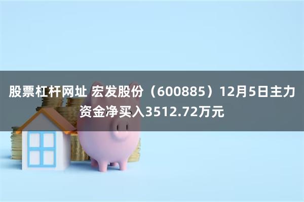 股票杠杆网址 宏发股份（600885）12月5日主力资金净买入3512.72万元